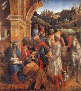 Vincenzo Foppa The Adoration of the Kings oil painting on canvas